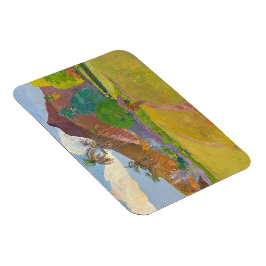 Paul Gauguin - Tahitian Landscape Magneet (Rechterzijde)