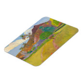 Paul Gauguin - Tahitian Landscape Magneet (Linkerzijde)