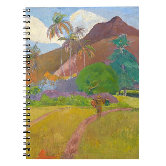 Paul Gauguin - Tahitian Landscape Notitieboek (Voorkant)