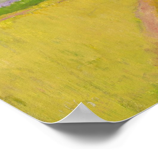 Paul Gauguin - Tahitian Landscape Poster (Hoek)