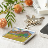 Paul Gauguin - Tahitian Landscape Sleutelhanger (Zijkant)