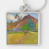Paul Gauguin - Tahitian Landscape Sleutelhanger (Voorkant)