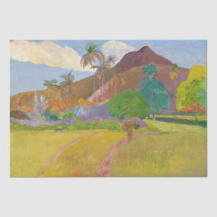 Paul Gauguin - Tahitian Landscape Tissuepapier