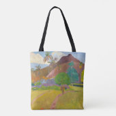 Paul Gauguin - Tahitian Landscape Tote Bag (Achterkant)