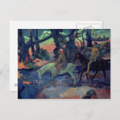 Paul Gauguin | The Escape, The Ford, 1901 Briefkaart (Voorkant / Achterkant)