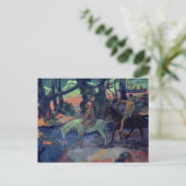 Paul Gauguin | The Escape, The Ford, 1901 Briefkaart (Staand voorkant)