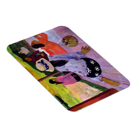 Paul Gauguin | The Siesta, 1891-2 (olie op doek) Magneet (Rechterzijde)