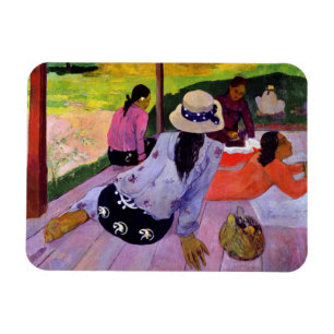 Paul Gauguin The Siesta, 1891-2 (olie op doek) Magneet