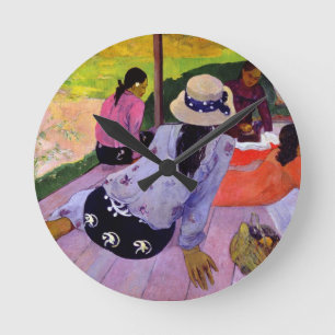 Paul Gauguin   The Siesta, 1891-2 (olie op doek) Ronde Klok