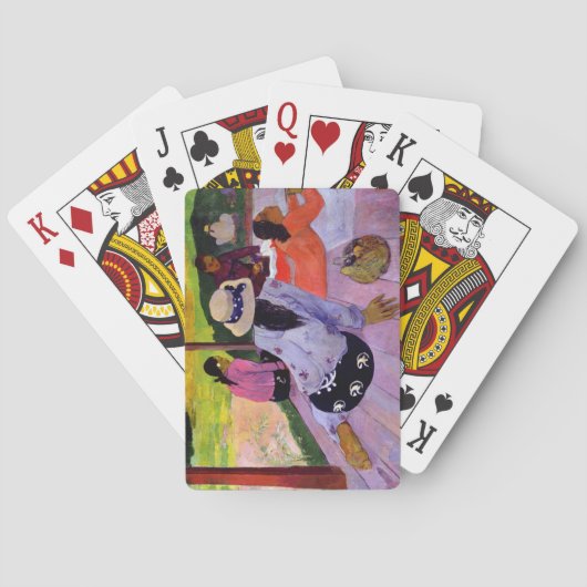 Paul Gauguin | The Siesta, 1891-2 (olie op doek) Speelkaarten (Achterkant)