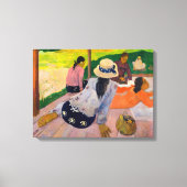 Paul Gauguin - The Siesta Canvas Afdruk (Voorkant)