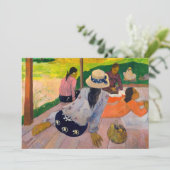 Paul Gauguin - The Siesta Kaart (Staand voorkant)