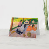 Paul Gauguin - The Siesta Kaart (Voorkant)