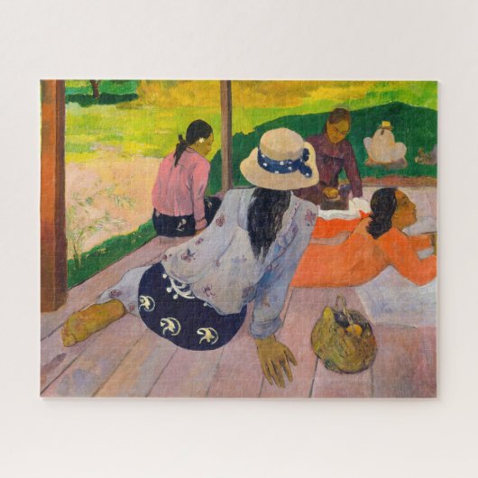 Paul Gauguin - The Siesta Legpuzzel (Horizontaal)