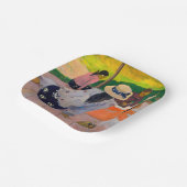 Paul Gauguin - The Siesta Papieren Bordje (Gebogen)