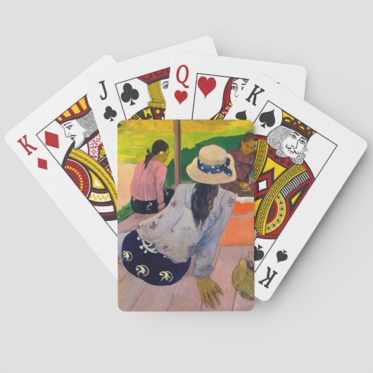Paul Gauguin - The Siesta Pokerkaarten (Achterkant)