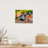 Paul Gauguin - The Siesta Poster (Keuken)