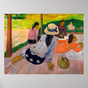 Paul Gauguin - The Siesta Poster
