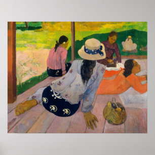 Paul Gauguin - The Siesta Poster