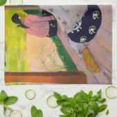 Paul Gauguin - The Siesta Theedoek (Gevouwen)