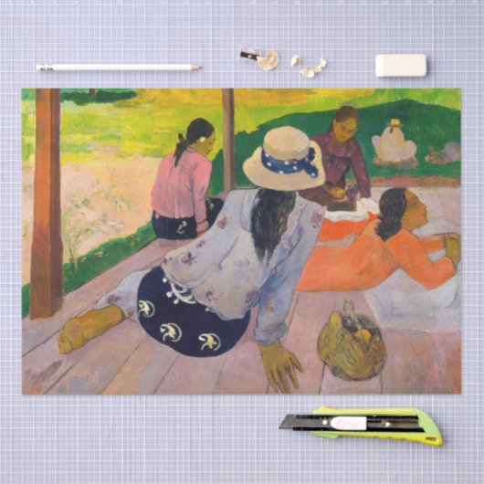 Paul Gauguin - The Siesta Tissuepapier (Craft)