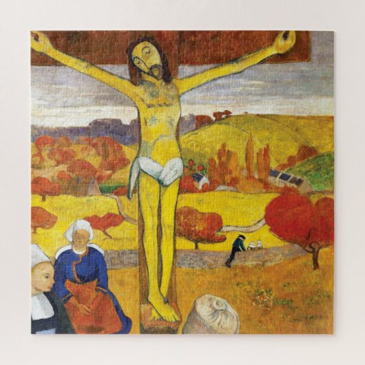 Paul Gauguin The Yellow Christus  Fine Art Legpuzzel (Verticaal)