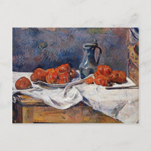 Paul Gauguin- Tomaten en pinda's op tafel Briefkaart