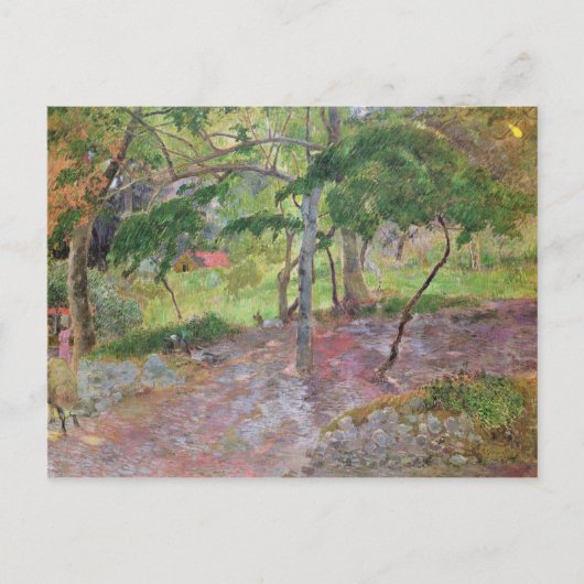 Paul Gauguin | Tropisch landschap, Martinique, 188 Briefkaart (Voorkant)