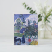Paul Gauguin - Tussen de leugens Briefkaart (Staand voorkant)