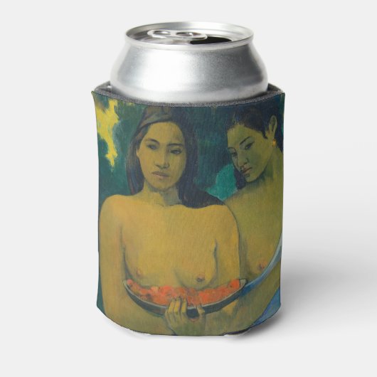 Paul Gauguin - Twee Tahitiaanse vrouwen Blikjeskoeler (Blikje Achterkant)