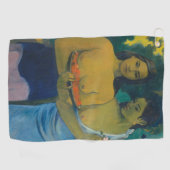 Paul Gauguin - Twee Tahitiaanse vrouwen Golfhanddoek (Horizontaal)