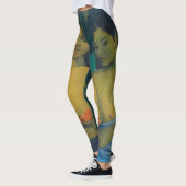 Paul Gauguin - Twee Tahitiaanse vrouwen Leggings (Links)