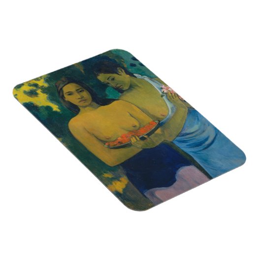 Paul Gauguin - Twee Tahitiaanse vrouwen Magneet (Rechterzijde)