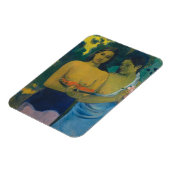 Paul Gauguin - Twee Tahitiaanse vrouwen Magneet (Linkerzijde)