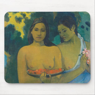 Paul Gauguin - Twee Tahitiaanse vrouwen Muismat