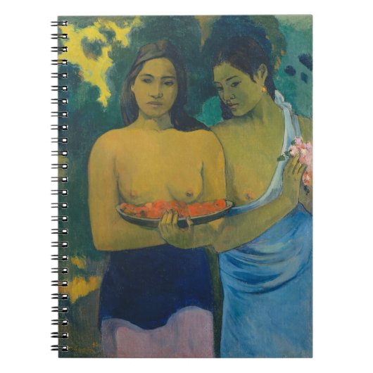 Paul Gauguin - Twee Tahitiaanse vrouwen Notitieboek (Voorkant)