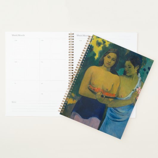 Paul Gauguin - Twee Tahitiaanse vrouwen Planner (Display)