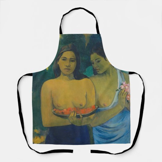 Paul Gauguin - Twee Tahitiaanse vrouwen Schort (Voorkant)