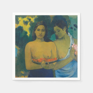 Paul Gauguin - Twee Tahitiaanse vrouwen Servet