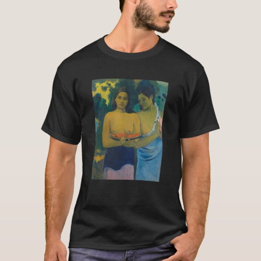 Paul Gauguin - Twee Tahitiaanse vrouwen T-shirt (Voorkant)