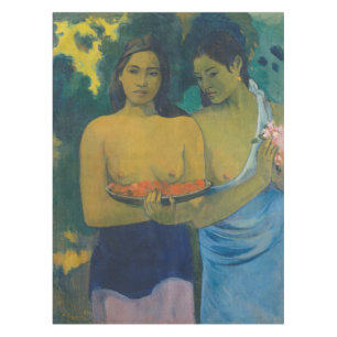 Paul Gauguin - Twee Tahitiaanse vrouwen Tafelkleed