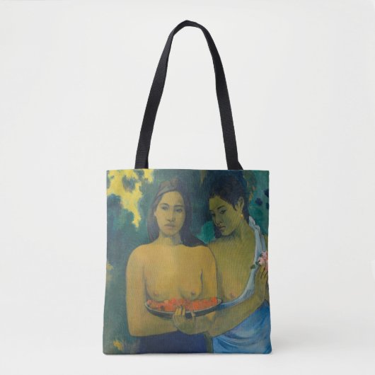 Paul Gauguin - Twee Tahitiaanse vrouwen Tote Bag (Voorkant)