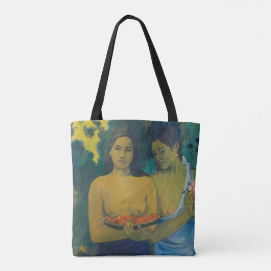 Paul Gauguin - Twee Tahitiaanse vrouwen Tote Bag (Achterkant)
