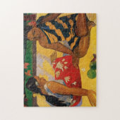 Paul Gauguin twee vrouwen van Tahiti Parau Api  Legpuzzel (Verticaal)