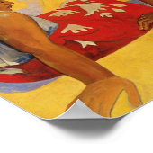 Paul Gauguin twee vrouwen van Tahiti Parau Api  Poster (Hoek)