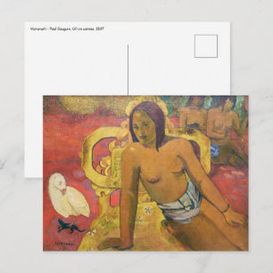 Paul Gauguin - Vairumati Briefkaart