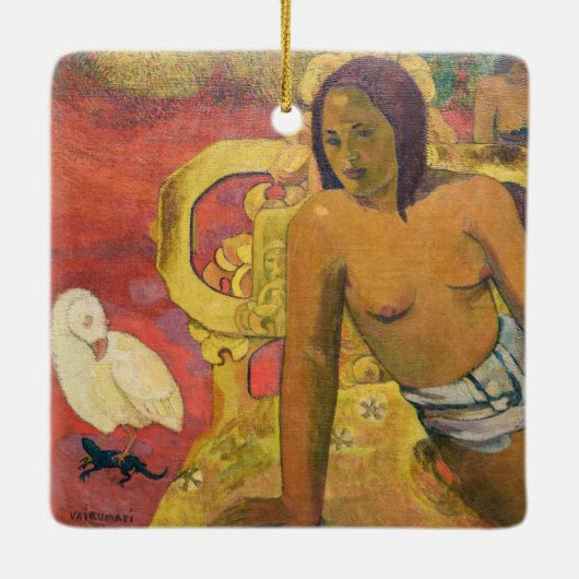 Paul Gauguin - Vairumati Keramisch Ornament (Achterkant)