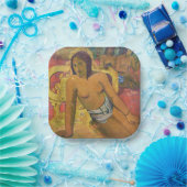 Paul Gauguin - Vairumati Papieren Bordje (Feest)