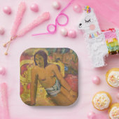 Paul Gauguin - Vairumati Papieren Bordje (Feest)