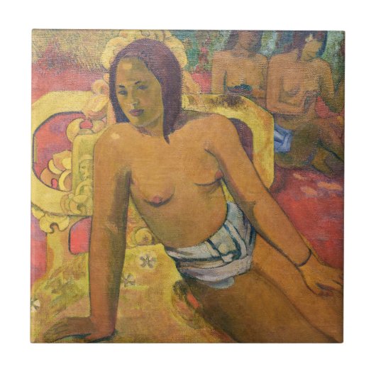 Paul Gauguin - Vairumati Tegeltje (Voorkant)